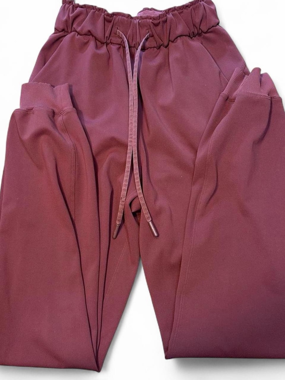 Lululemon Maroon Jogger Pants - Picture 3 of 6